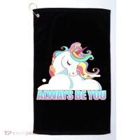 Always Be You Unicorn Golf Towel thumb 0