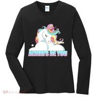 Always Be You Unicorn Women's Long Sleeve Shirt thumb 0