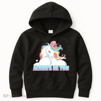Always Be You Unicorn Kids Hoodie thumb 0