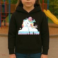 Always Be You Unicorn Kids Hoodie thumb 3