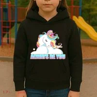 Always Be You Unicorn Kids Hoodie thumb 3