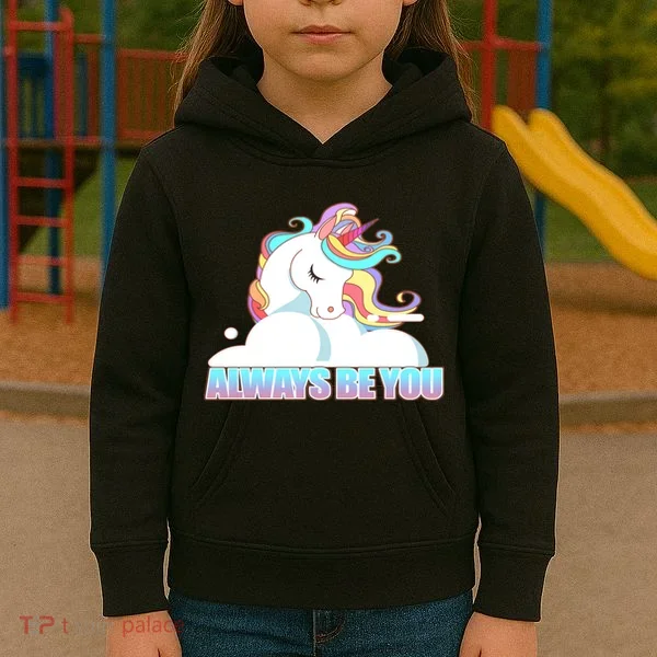 Always Be You Unicorn Kids Hoodie
