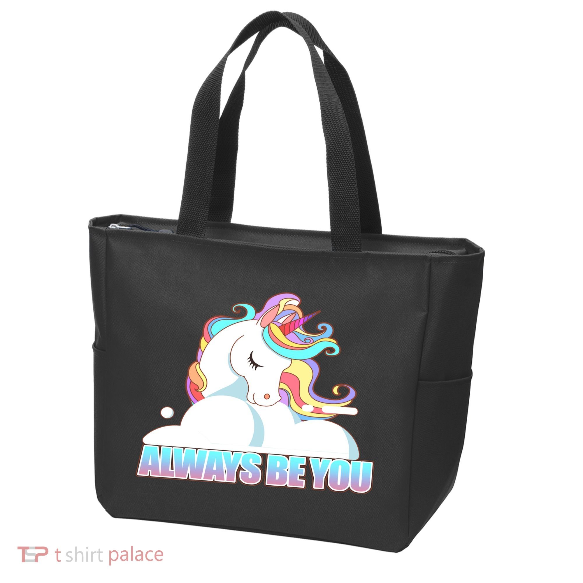 Always Be You Unicorn Tote Bag