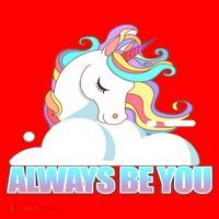 Always Be You Unicorn Santa Hat thumb 1