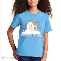 Always Be You Unicorn Kids T-Shirt thumb 2