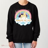 Always Be You Unicorn Rainbow Women's Sweatshirt thumb 0