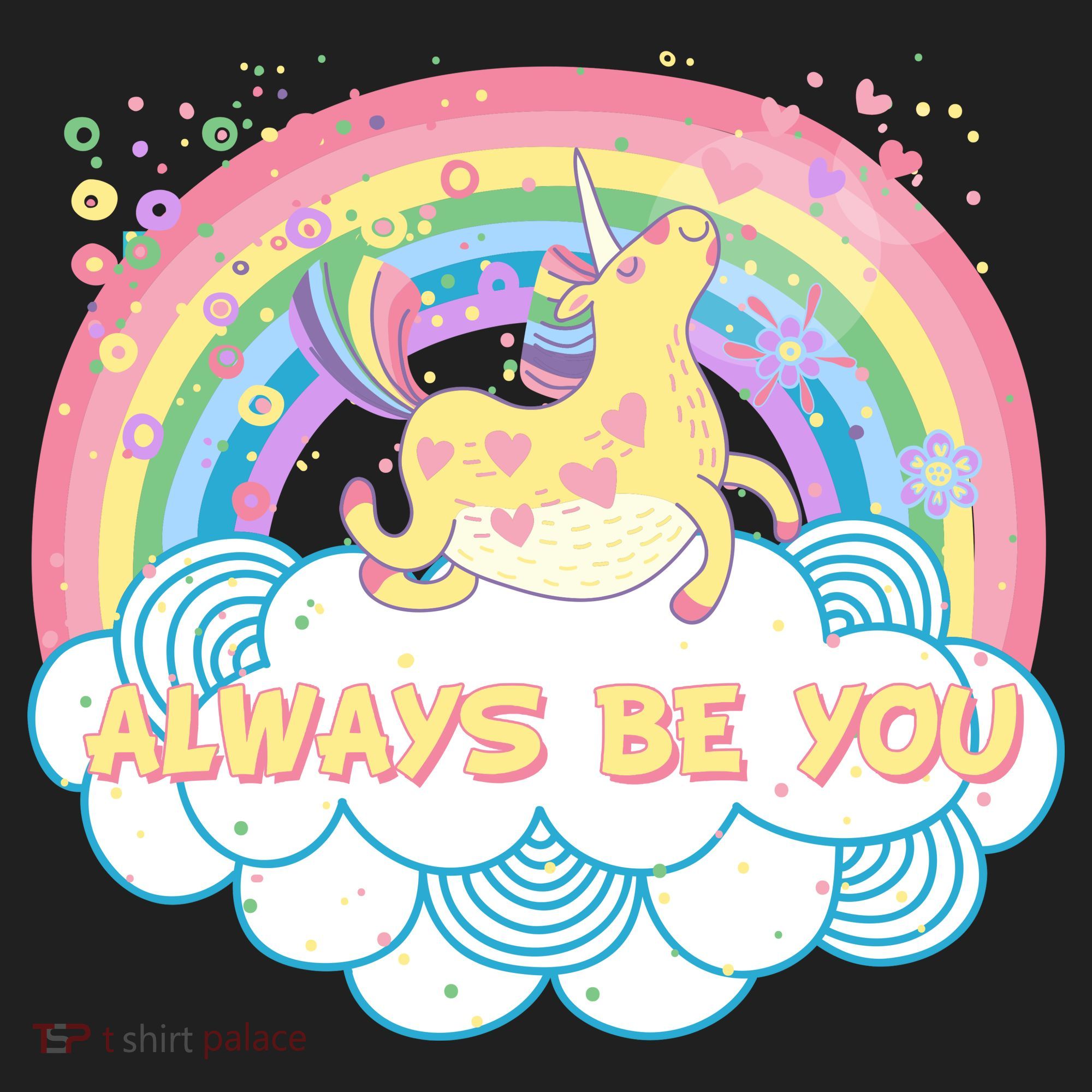 Always Be You Unicorn Rainbow Women's Sweatshirt