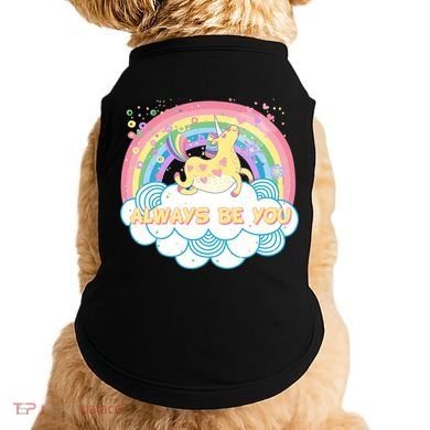 Always Be You Unicorn Rainbow Doggie Tank