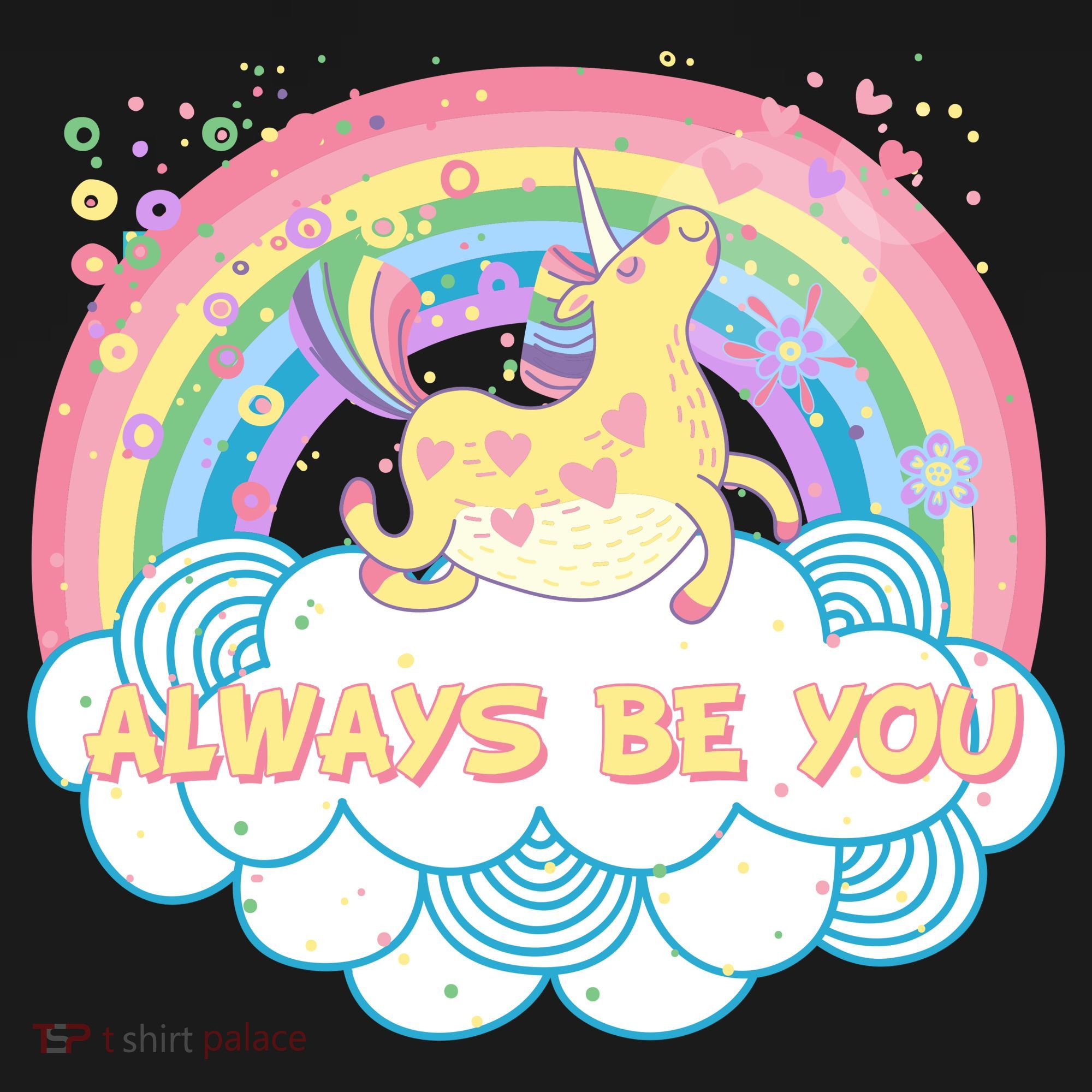 Always Be You Unicorn Rainbow Long Sleeve Shirt