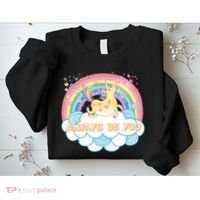 Always Be You Unicorn Rainbow Sweatshirt thumb 2