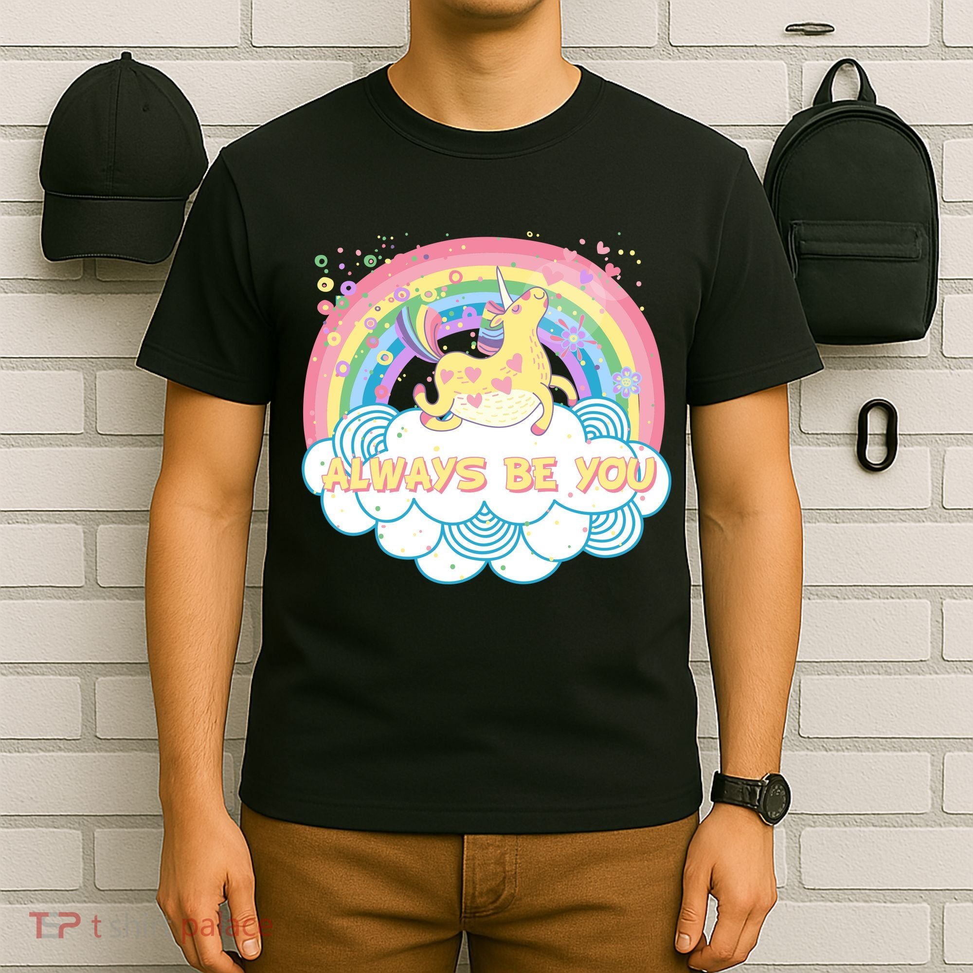 Always Be You Unicorn Rainbow T-Shirt