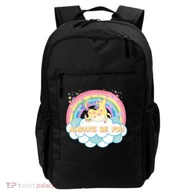 Always Be You Unicorn Rainbow Backpack