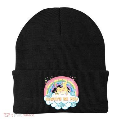 Always Be You Unicorn Rainbow Beanie