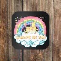 Always Be You Unicorn Rainbow Coaster thumb 0