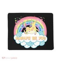 Always Be You Unicorn Rainbow Mousepad thumb 0