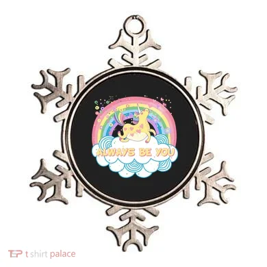 Always Be You Unicorn Rainbow Ornament
