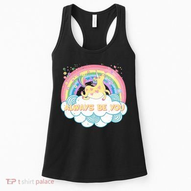 Always Be You Unicorn Rainbow Women's Tank Top
