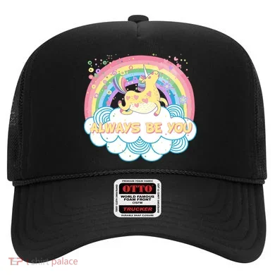 Always Be You Unicorn Rainbow Hat