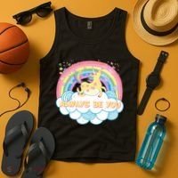 Always Be You Unicorn Rainbow Tank Top thumb 4