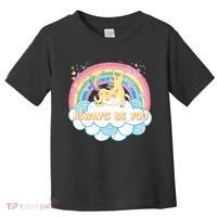 Always Be You Unicorn Rainbow Toddler T-Shirt thumb 0