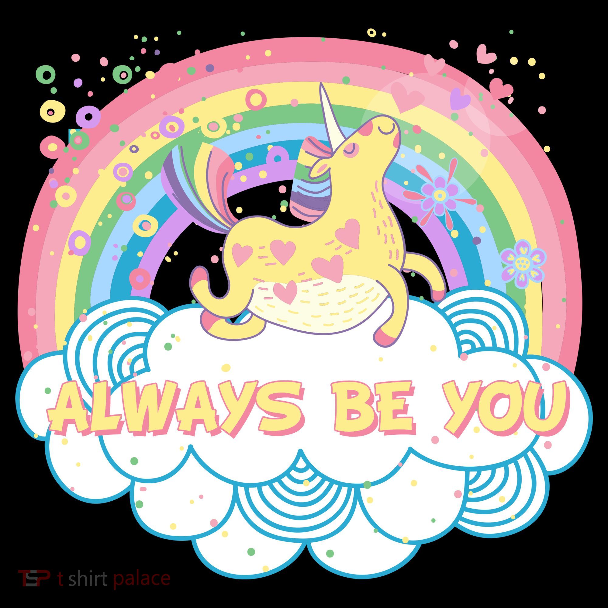 Always Be You Unicorn Rainbow Toddler T-Shirt