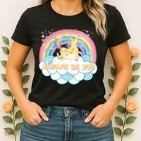 Always Be You Unicorn Rainbow Women's T-Shirt thumb 2