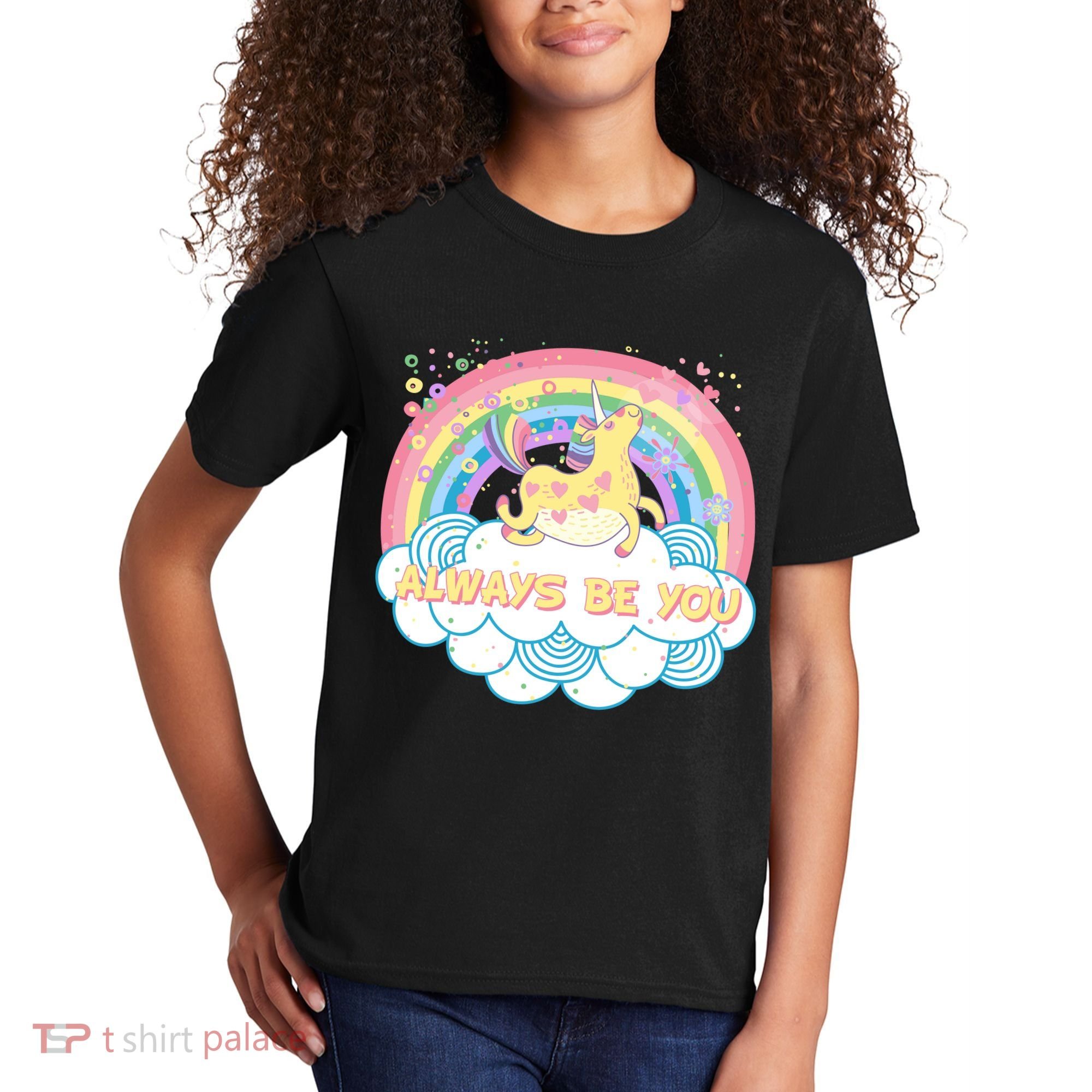 Always Be You Unicorn Rainbow Kids T-Shirt