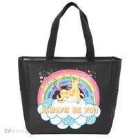Always Be You Unicorn Rainbow Tote Bag thumb 0