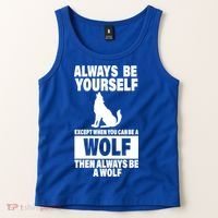Always Be Yourself Excepts When You Can Be A Wolf Tank Top thumb 2