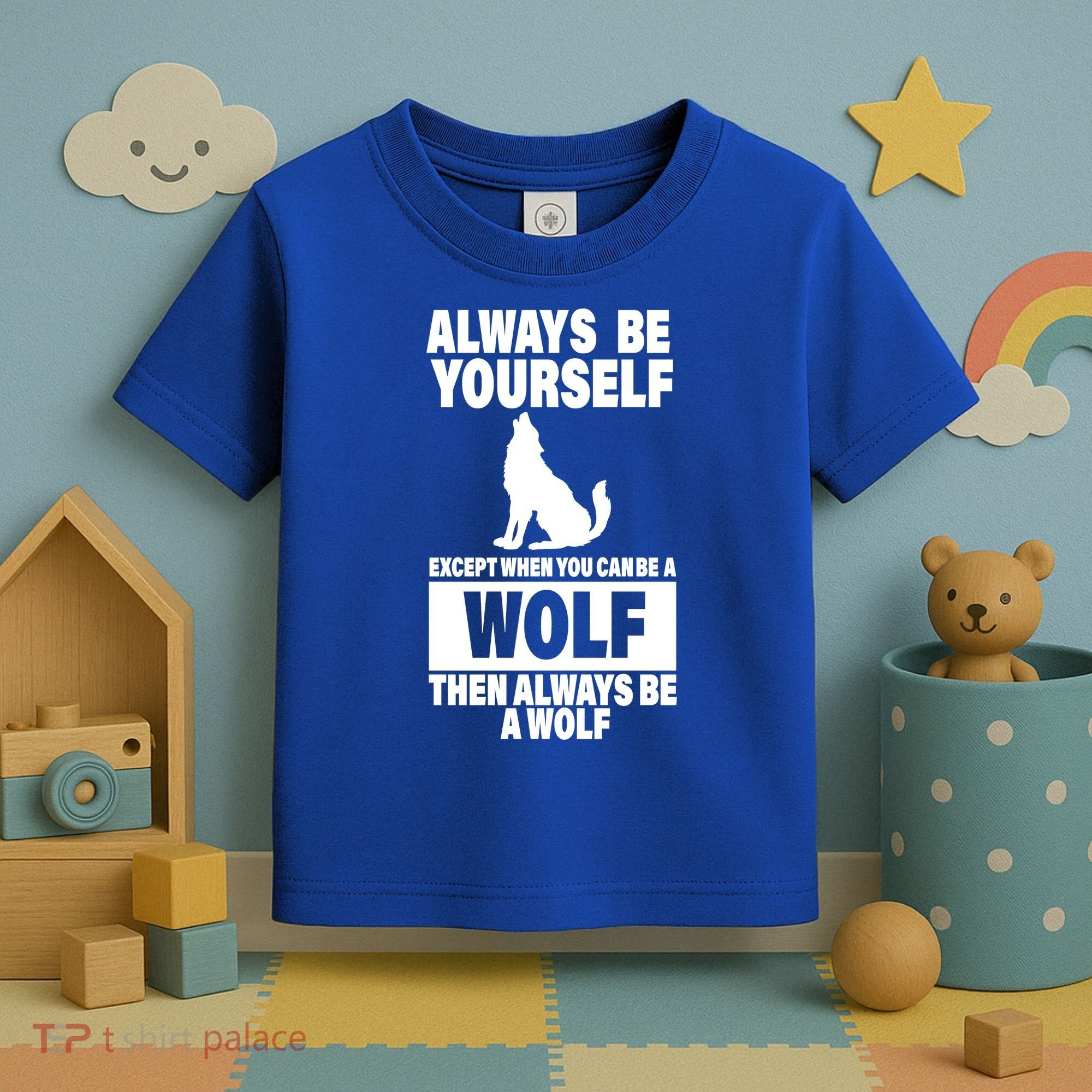 Always Be Yourself Excepts When You Can Be A Wolf Toddler T-Shirt