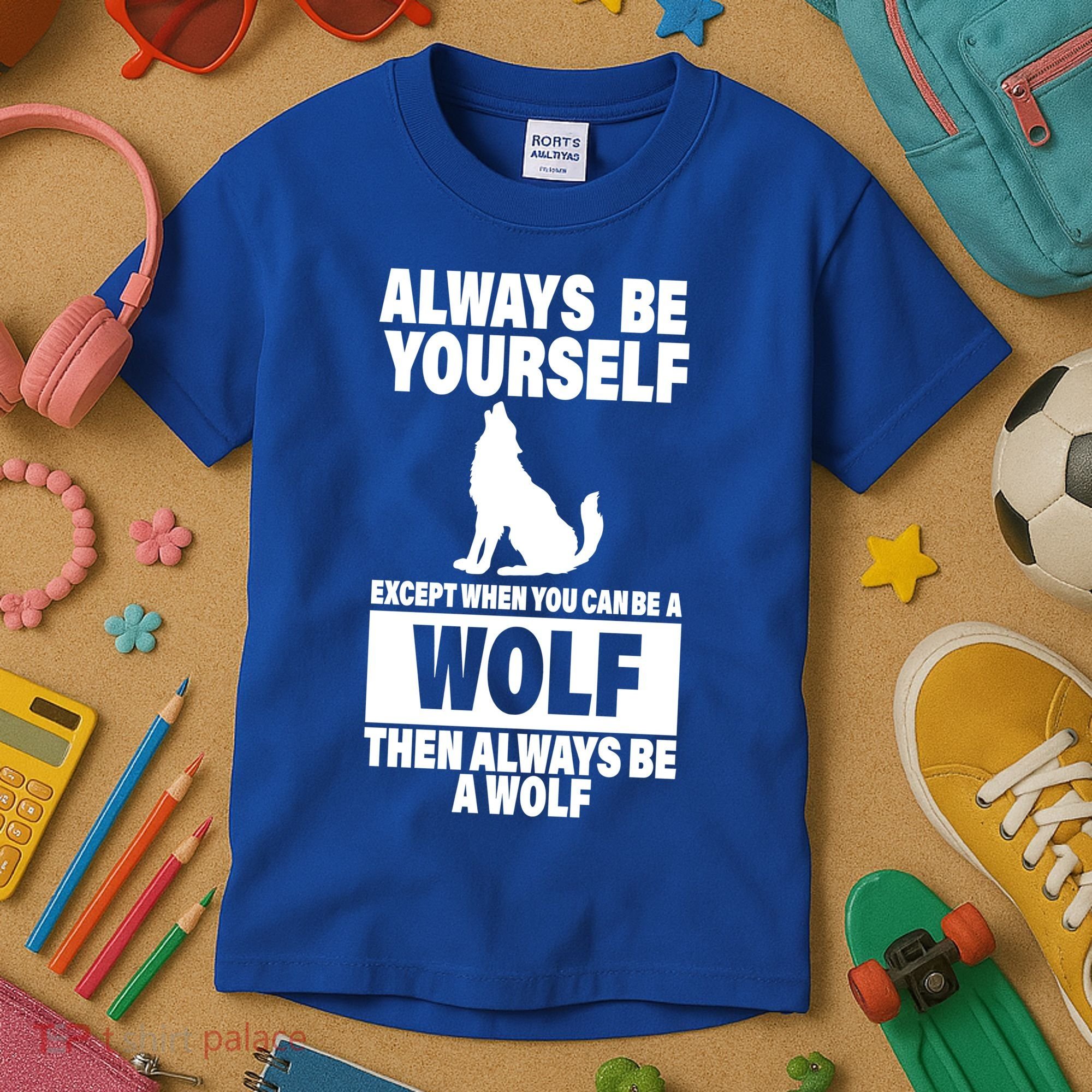 Always Be Yourself Excepts When You Can Be A Wolf Kids T-Shirt