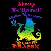 Always Be Yourself Unless You Can Be A Dragon  Toddler Hoodie thumb 2