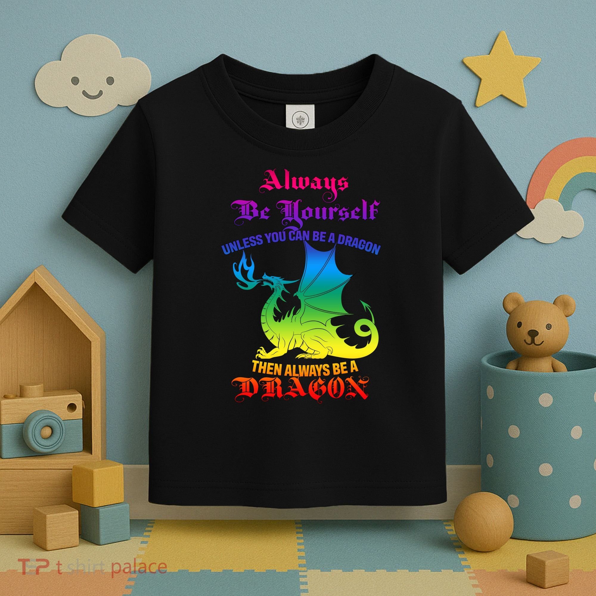 Always Be Yourself Unless You Can Be A Dragon  Toddler T-Shirt