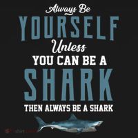 Always Be Yourself Unless You Can Be A Shark Women's Hoodie thumb 2