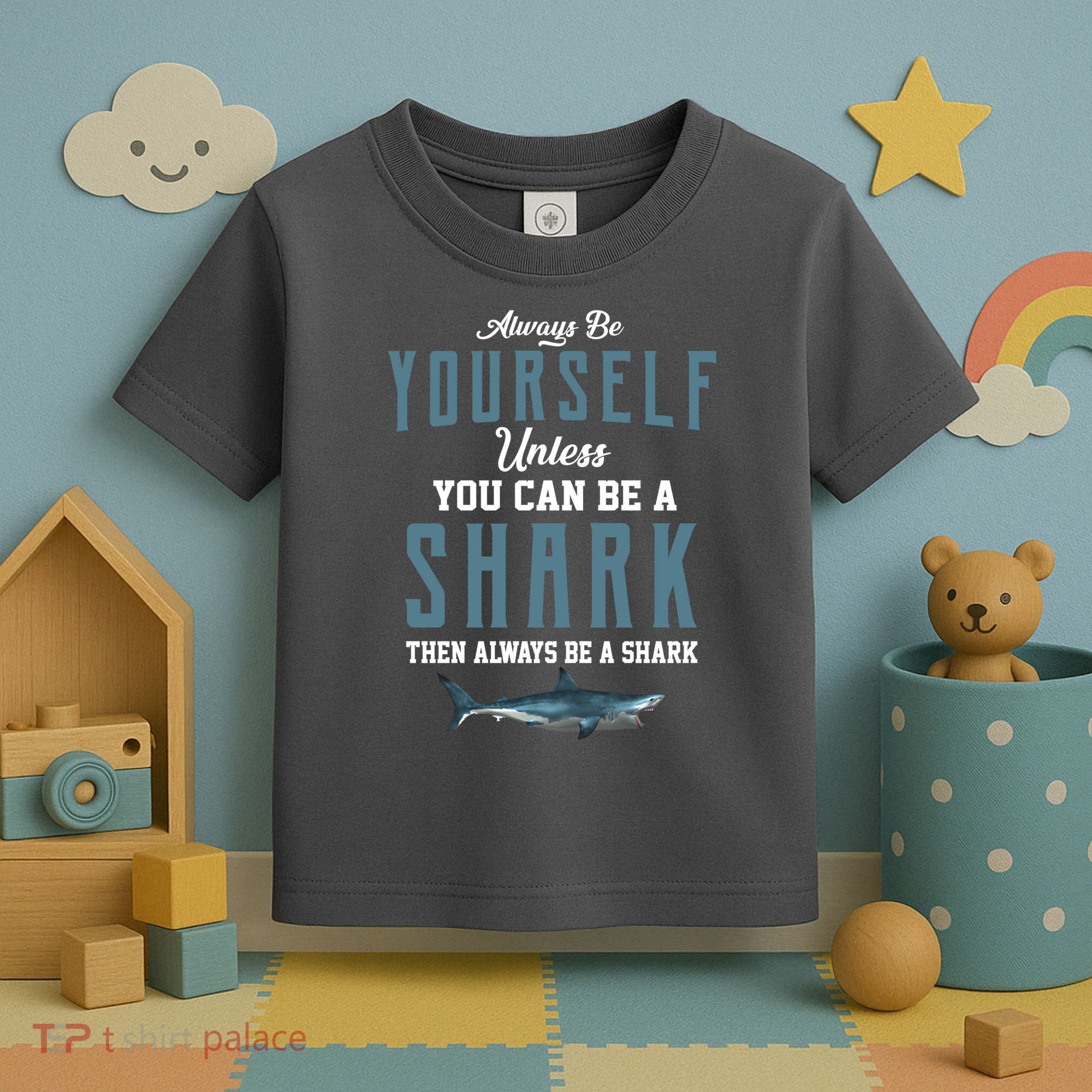 Always Be Yourself Unless You Can Be A Shark Toddler T-Shirt