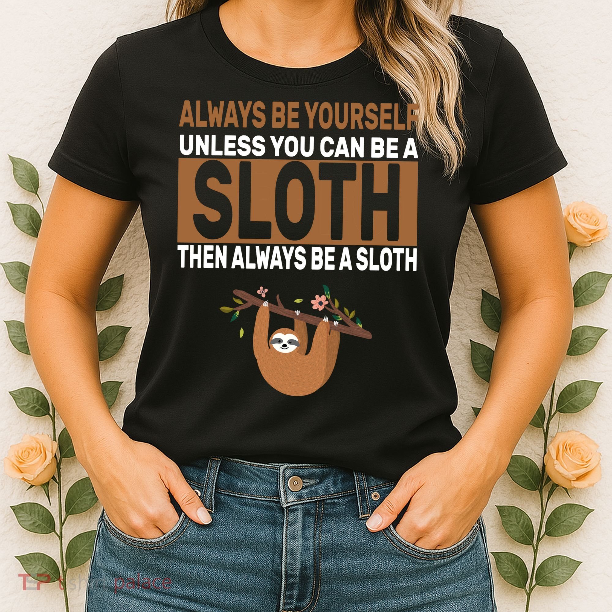 Always Be Yourself Unless You Can Be A Sloth Women's T-Shirt