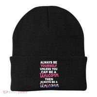 Always Be Yourself Unless You Can Be A Unicorn Beanie thumb 0