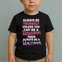 Always Be Yourself Unless You Can Be A Unicorn Toddler T-Shirt thumb 2