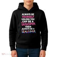 Always Be Yourself Unless You Can Be A Unicorn Kids Hoodie thumb 4