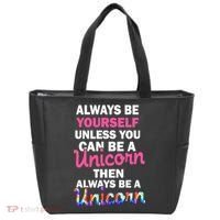 Always Be Yourself Unless You Can Be A Unicorn Tote Bag thumb 0