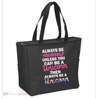 Always Be Yourself Unless You Can Be A Unicorn Tote Bag thumb 2