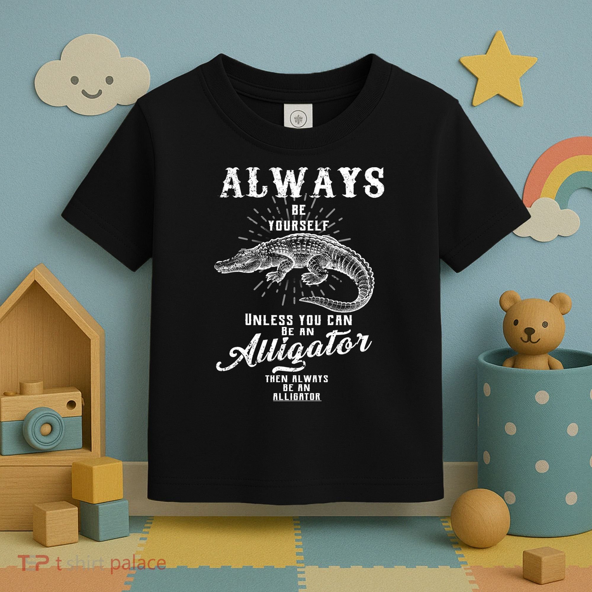 Always Be Yourself Unless You Can Be An Alligator Toddler T-Shirt