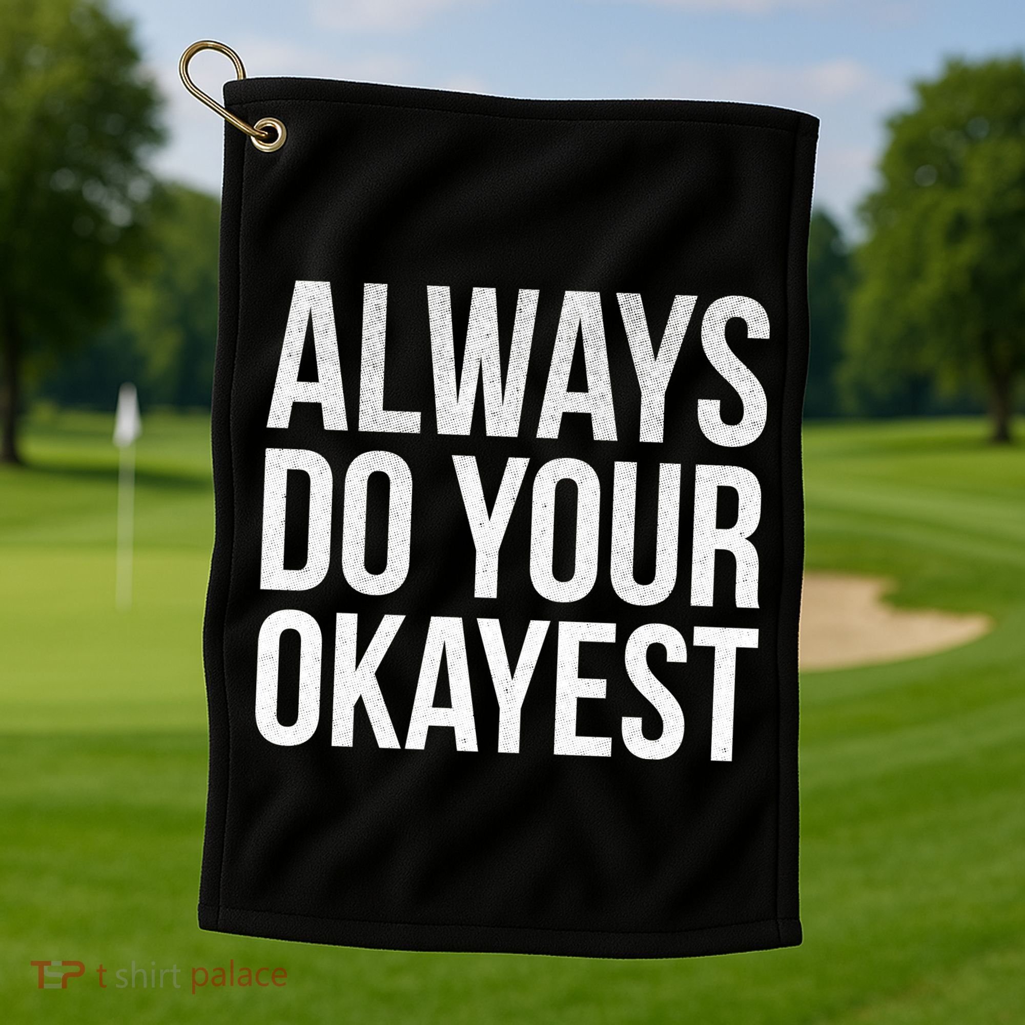 Always Do Your Okayest Golf Towel