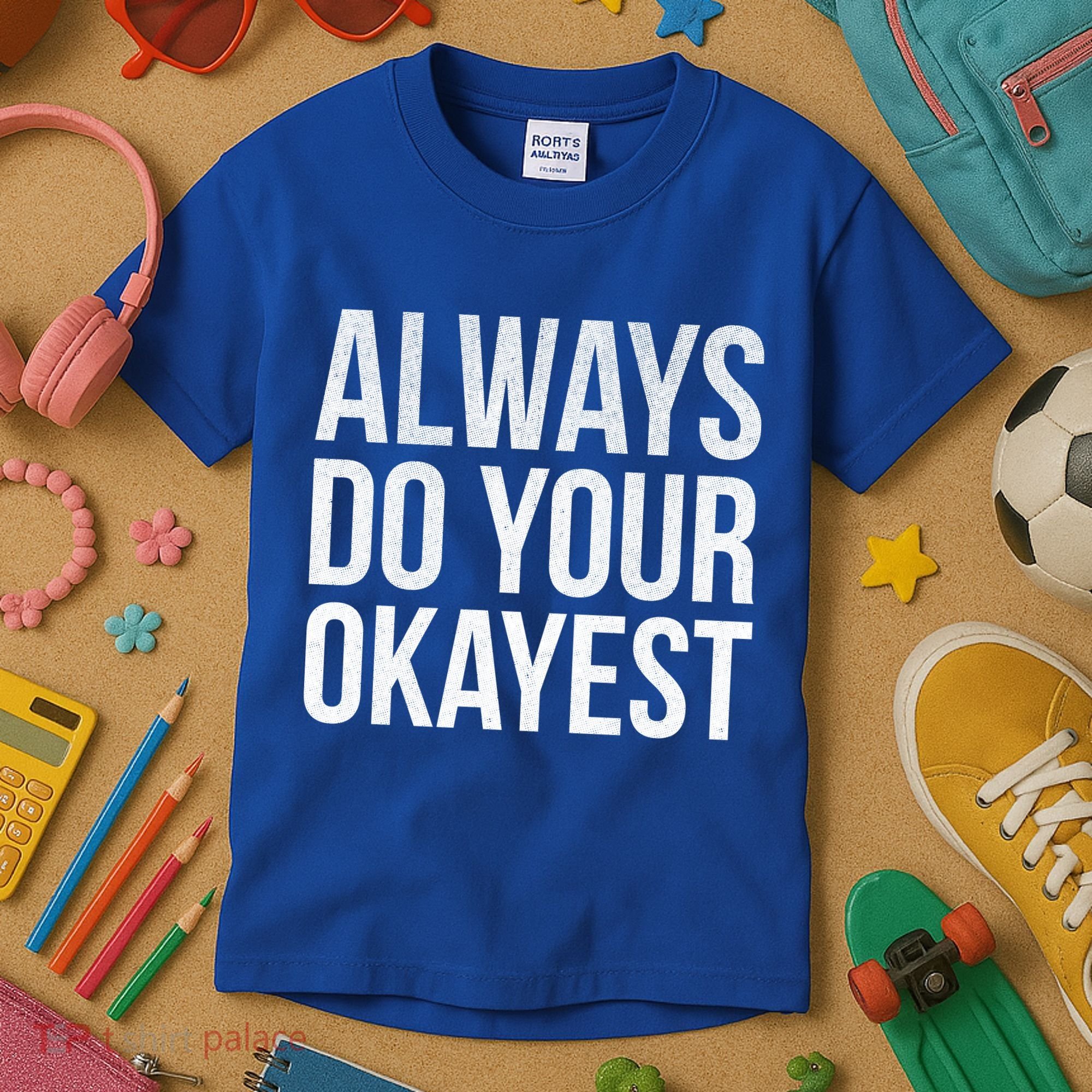 Always Do Your Okayest Kids T-Shirt