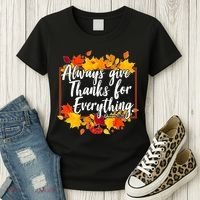 Always Give Thanks for Everything Ephesians 5:20 Women's T-Shirt thumb 3