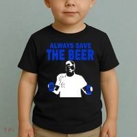 Always Save The Beers Funny Toddler T-Shirt thumb 2