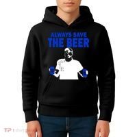 Always Save The Beers Funny Kids Hoodie thumb 4