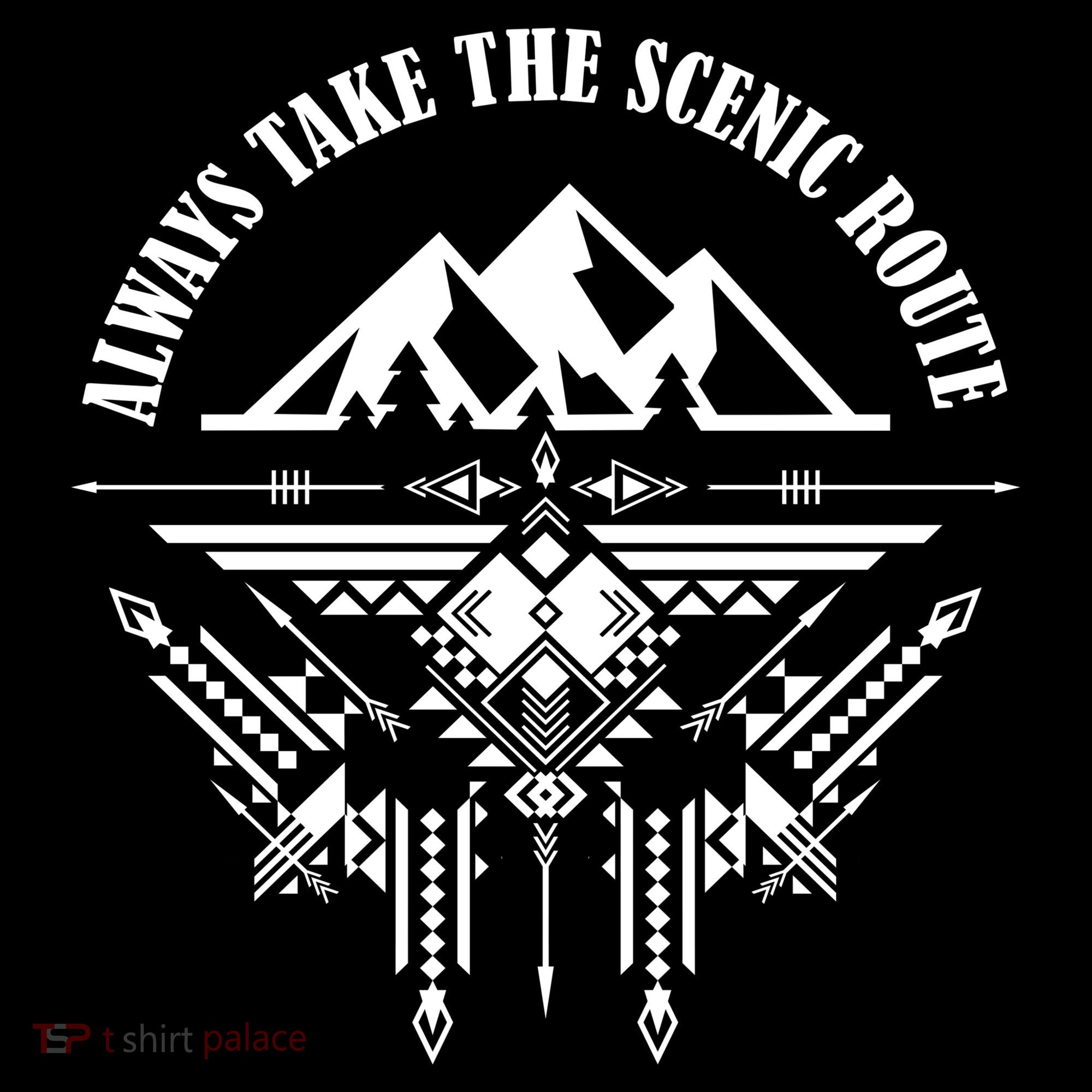 Always Take The Scenic Route Coaster