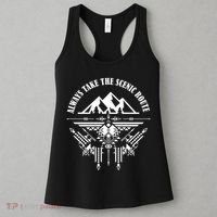 Always Take The Scenic Route Women's Tank Top thumb 3