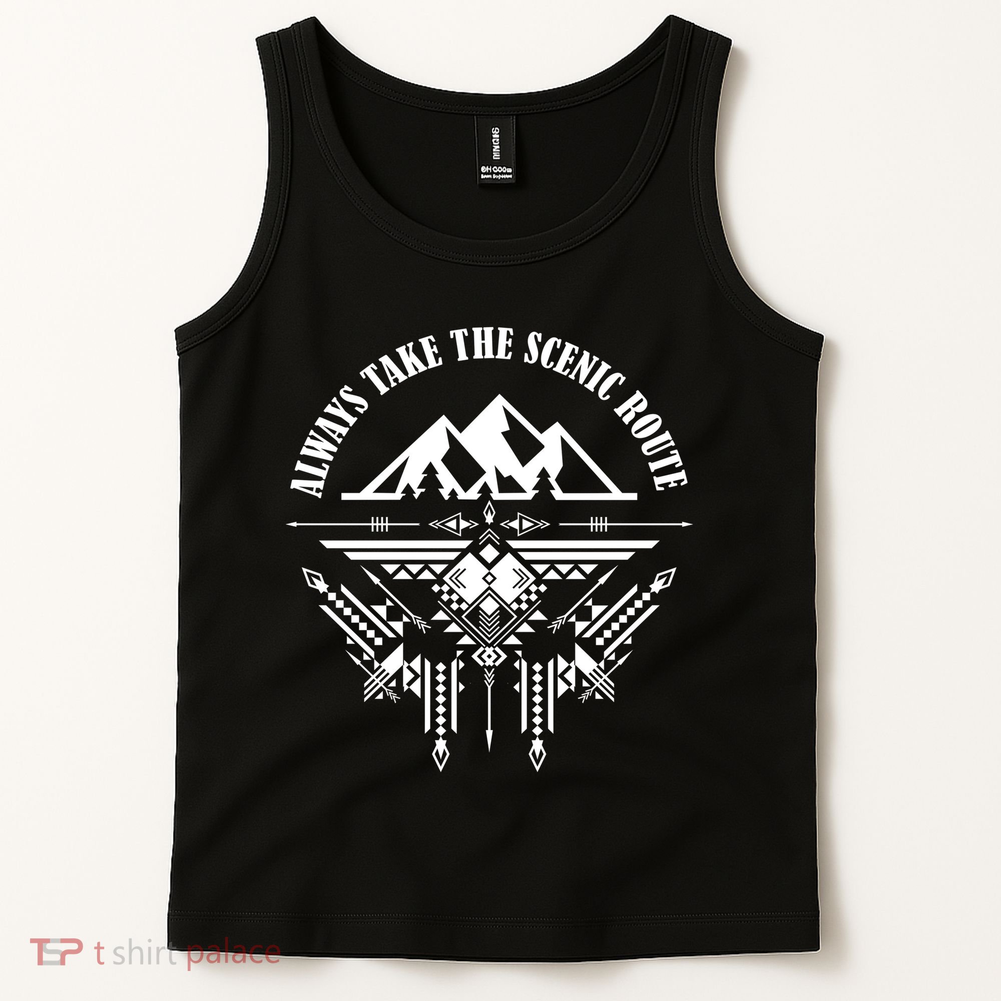Always Take The Scenic Route Tank Top